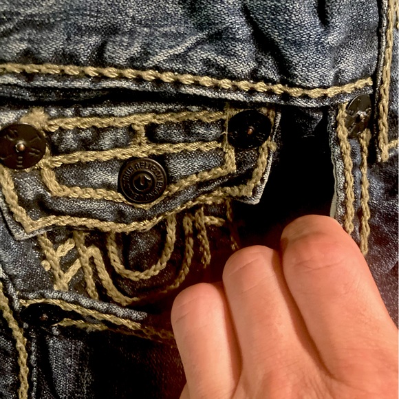 Rare!  Flawless Made in 🇺🇸 Ricky Ropestitch size 31” waist 34 1/2” inseam - Picture 5 of 12